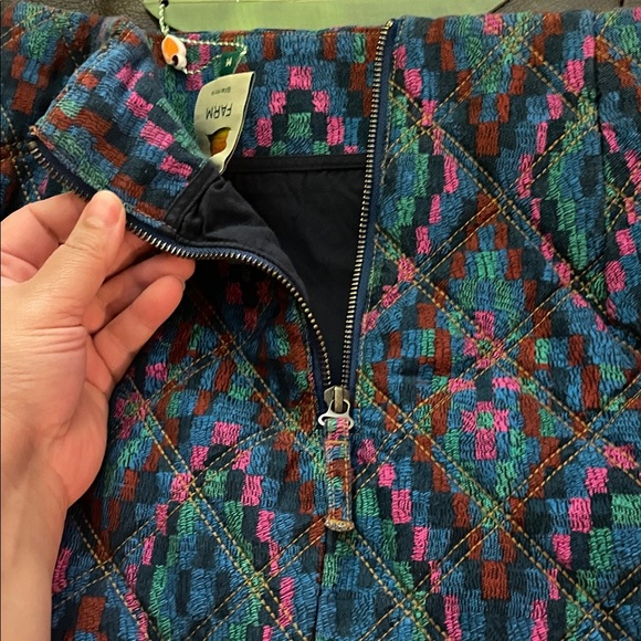 FARM Rio Multicolor Patterned Mini Skirt - Picture 6 of 7